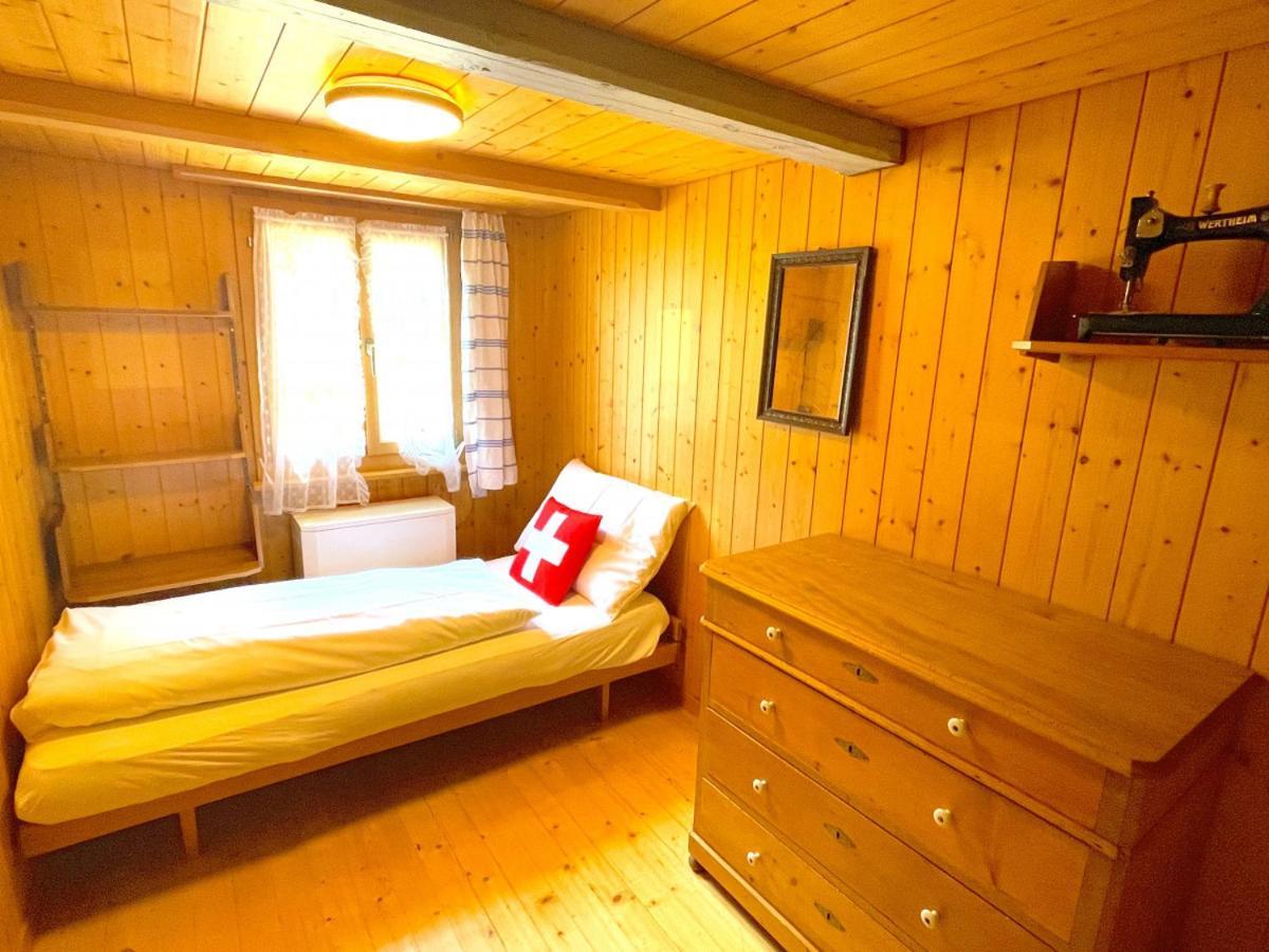 Swisshut Stunning Views Alps Lake - Chalet Erli Darligen Экстерьер фото