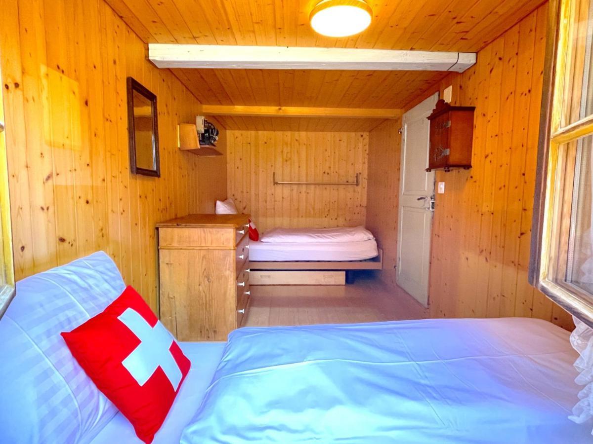 Swisshut Stunning Views Alps Lake - Chalet Erli Darligen Экстерьер фото