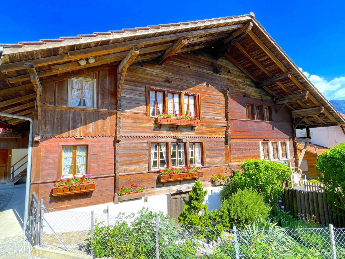 Swisshut Stunning Views Alps Lake - Chalet Erli Darligen Экстерьер фото