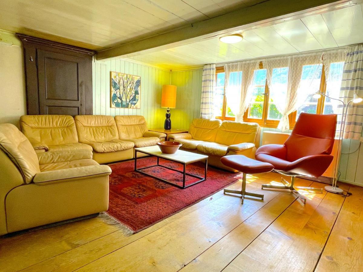 Swisshut Stunning Views Alps Lake - Chalet Erli Darligen Экстерьер фото